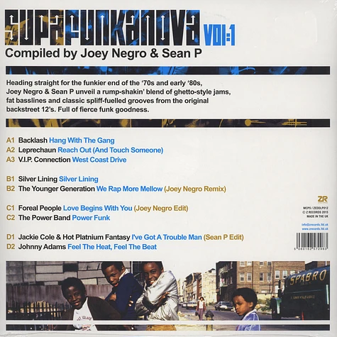 Joey Negro & Sean P - Supafunkanova Volume 1