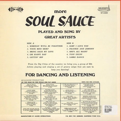 V.A. - More Soul Sauce