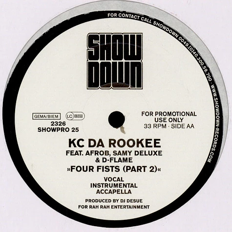 KC Da Rookee - Four Fists