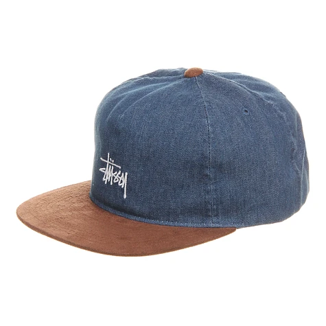 Stüssy - Smooth Stock Denim Strapback Cap