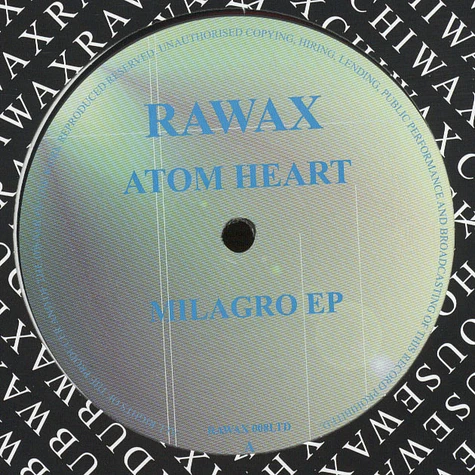 Atom Heart - Milagro EP