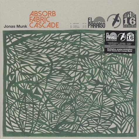 Jonas Munk - Absorb/ Fabric/ Cascade