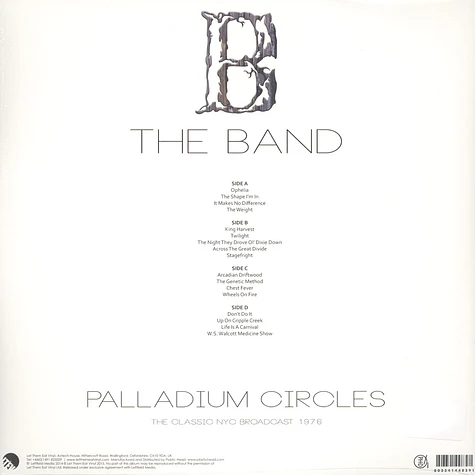 The Band - Palladium Circles