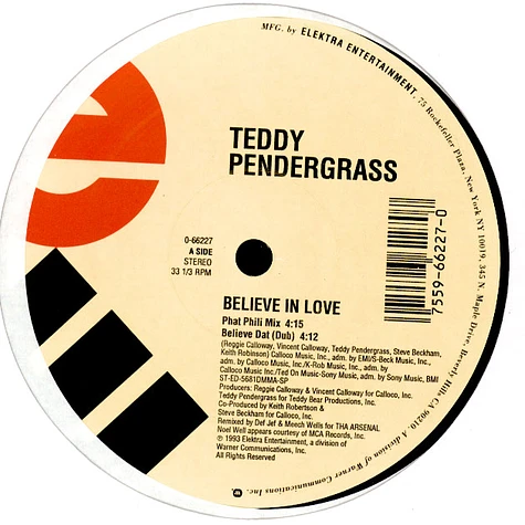 Teddy Pendergrass - Believe In Love