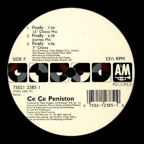 Ce Ce Peniston - Finally
