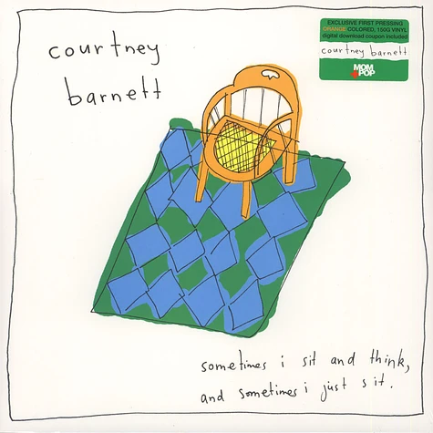 Courtney Barnett - Sometimes I Sit & Think, & Sometimes I Just Sit Orange Vinyl Edition