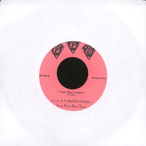 Dwight Sykes / L.U.S.T. Productions - If You Want My Love