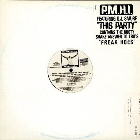 P.M.H.I. - This Party / Ride On Out, Bouce Wit It!