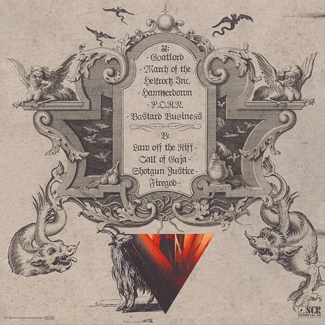 Gorilla Monsoon - Firegod - Feeding The Beast Clear Vinyl Edition