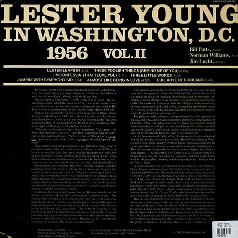 Lester Young - "Prez" Vol. II