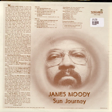 James Moody - Sun Journey