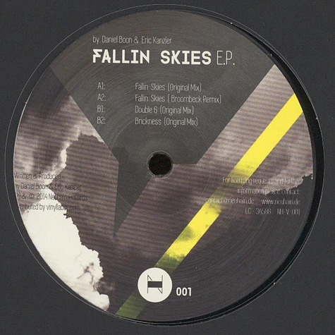 Daniel Boon And Eric Kanzler - Fallin Skies EP