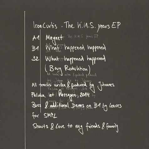 Iron Curtis - The K.M.S. Years EP
