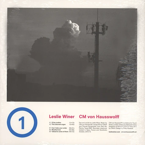 Leslie Winer & C.M. Von Hausswolff - 1