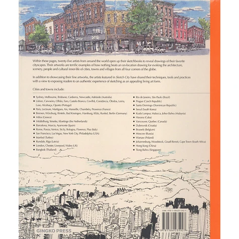 Dopepress Books - Sketch City - Tips And Inspiration For Drawing On Location