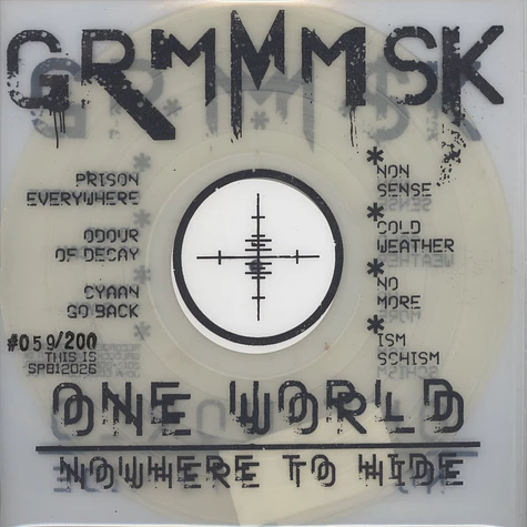 GRMMSK - One World: Nowhere To Hide