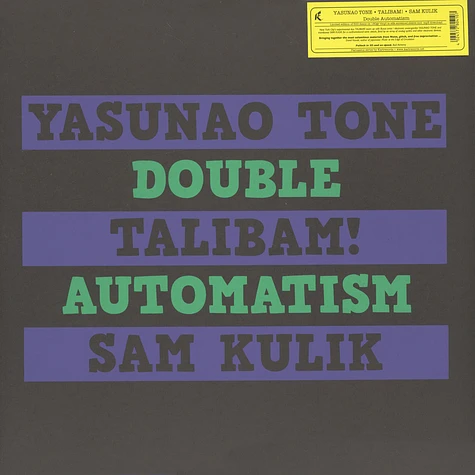 Yasunao Tone / Talibam / Sam Kulik - Double Automatism