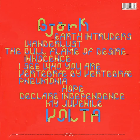 Björk - Volta Red Vinyl Edition