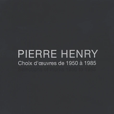 Pierre Henry - Choix D'Oeuvres