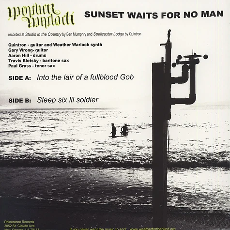 Weather Warlock / Quintron - Sunset Waits For No Man