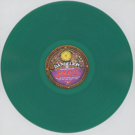 Captain Beefheart - The Rarest Previously Unreleased 1970s Live And Studio Tracks Green Vinyl Edition