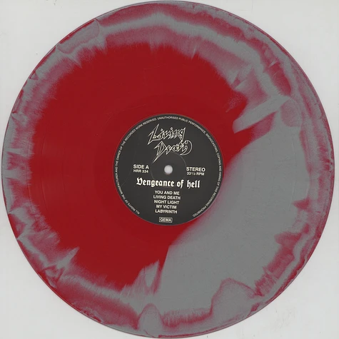 Living Death - Vengeance Of Hell Colored Vinyl Edition