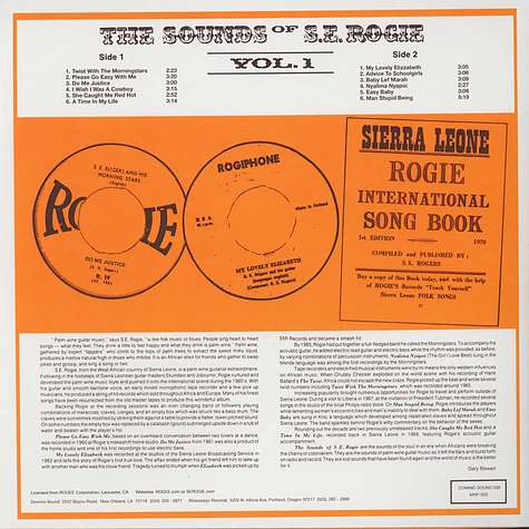 S.E. Rogie - Sounds Of S.E. Rogie