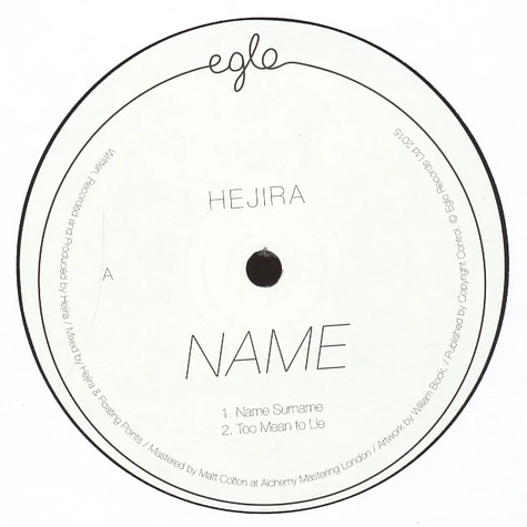 Hejira - Name Surname EP