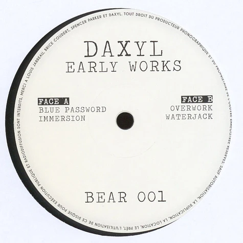 Daxyl - Early Works