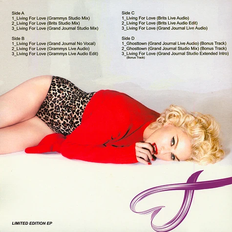 Madonna - Living For Love: The Performances EP