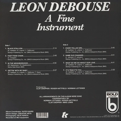 Leon Debouse - A Fine Instrument