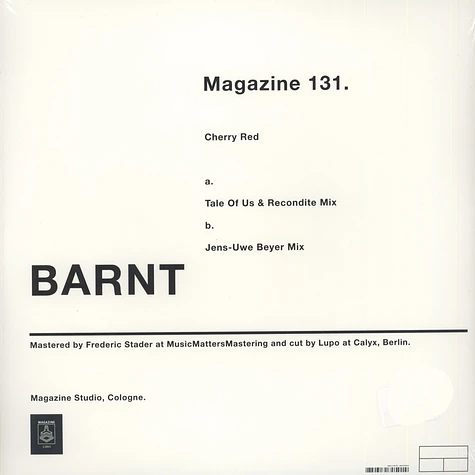 Barnt - Magazine 131.