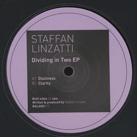 Staffan Linzatti - Dividing In Two