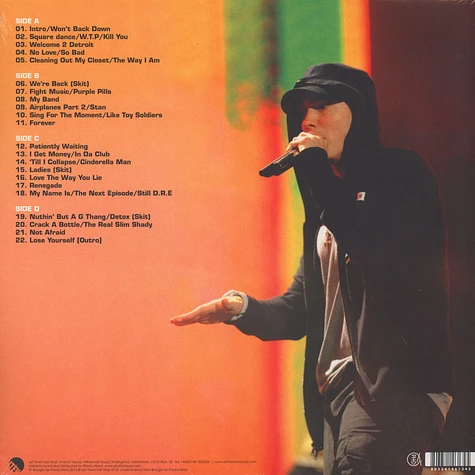 Eminem - Live From Comerica Park White Vinyl Edition
