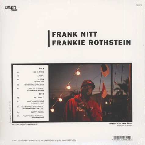 Frank Nitt - Frankie Rothstein