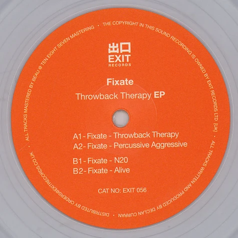 Fixate - Throwback Therapy EP
