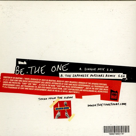 The Ting Tings - Be The One
