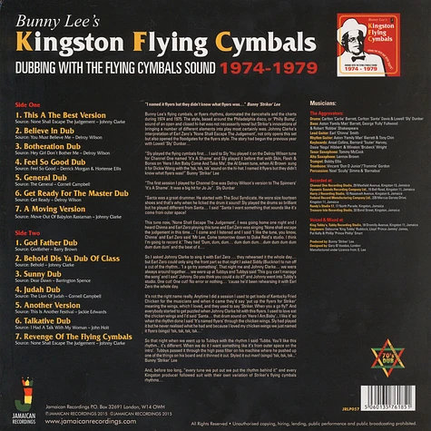 V.A. - Bunny Lee's Kingston Flying Cymbals