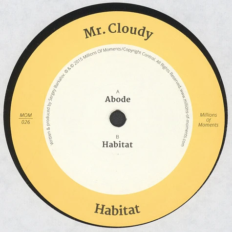 Mr. Cloudy - Habitat