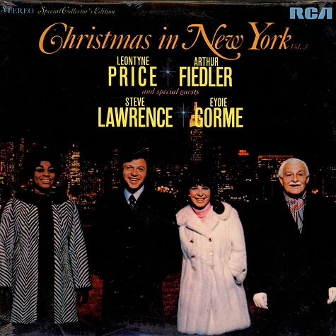 Leontyne Price, Arthur Fiedler And Special Guests Steve Lawrence , Eydie Gormé - Christmas In New York Vol. 3