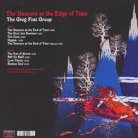The Greg Foat Group - The Dancers At The Edge Of Time