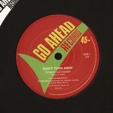 Donny Hathaway - Don't Turn Away / Always The Same