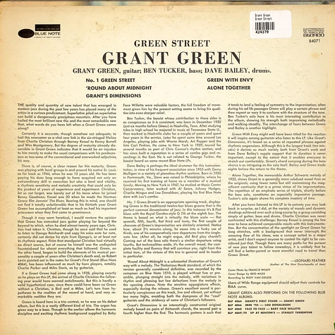 Grant Green - Green Street