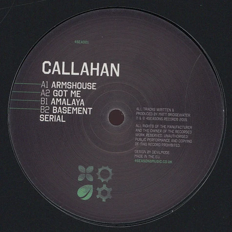Callahan - Armshouse EP