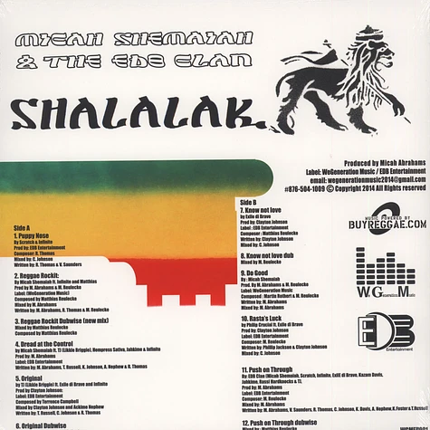 Micah Shemiah & The EDB Clan - Shalalak