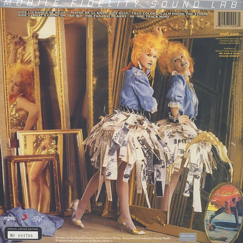 Cyndi Lauper - True Colors Numbered Limited Edition
