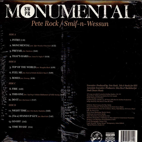 Pete Rock / Smif-N-Wessun - Monumental