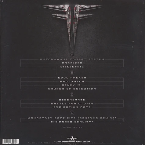 Fear Factory - Genexus Black Vinyl Edition