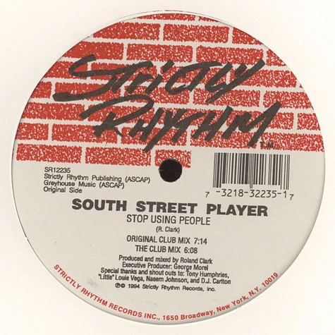 South Street Player - Stop Using People