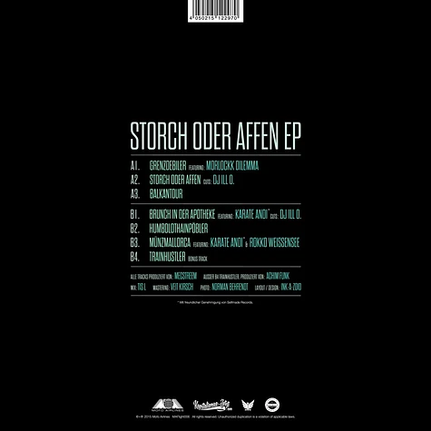 MC Bomber & MecsTreem - Storch Oder Affen EP